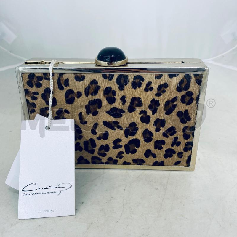 BORSA DONNA CHIARA QUADRATA CAVALLINO MACULATA RIGIDA | Mercatino dell'Usato Lago patria - giugliano in c. 1