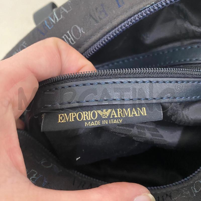 BORSA DONNA EMPORIO ARMANI A SPALLA  TELA LOGATA  | Mercatino dell'Usato Lago patria - giugliano in c. 4