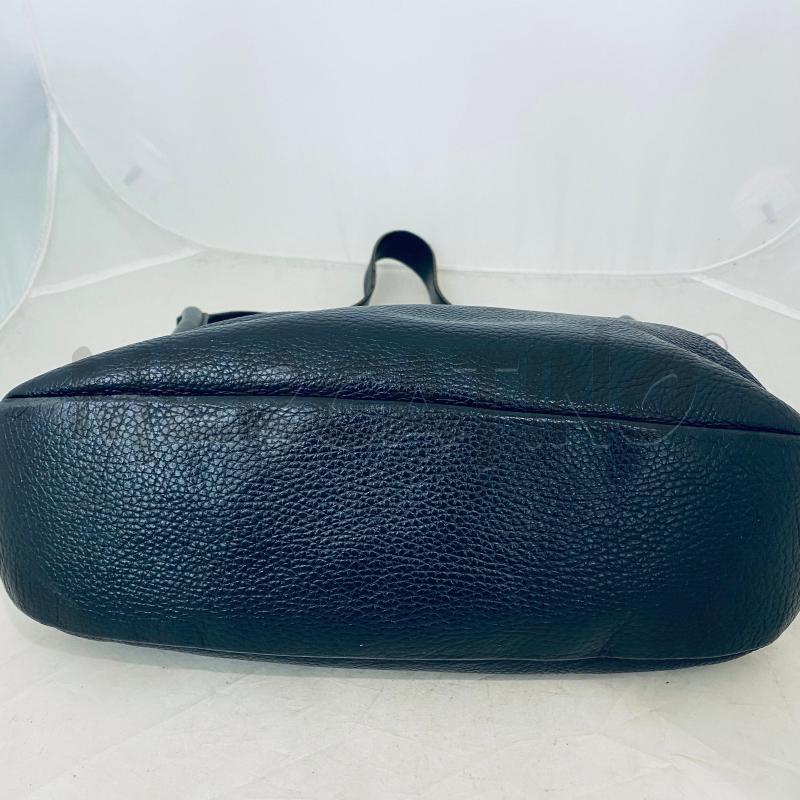 BORSA DONNA FURLA NERA A SPALLA VERA PELLE | Mercatino dell'Usato Lago patria - giugliano in c. 3