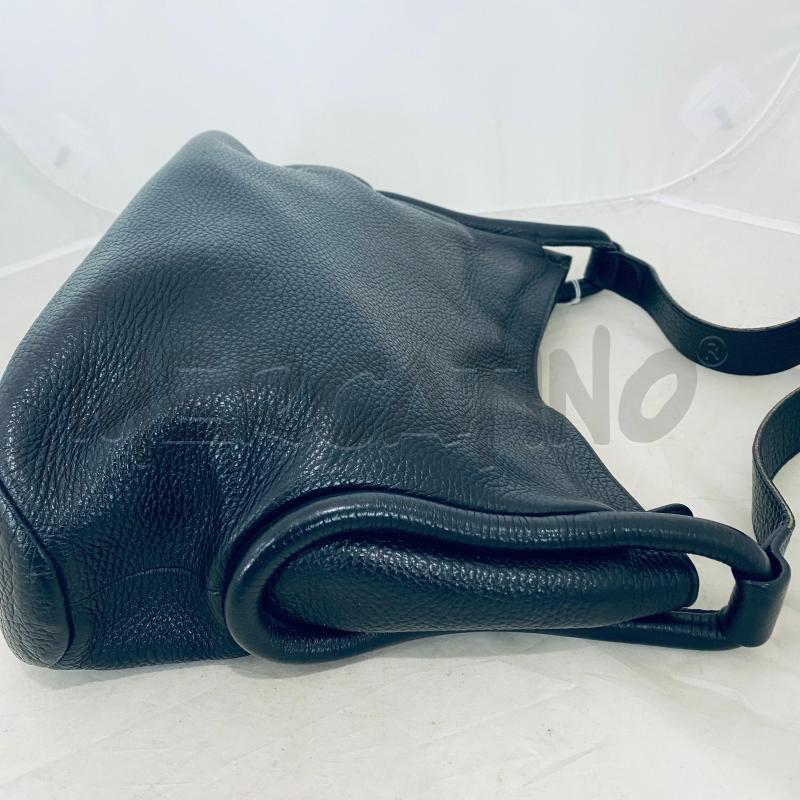 BORSA DONNA FURLA NERA A SPALLA VERA PELLE | Mercatino dell'Usato Lago patria - giugliano in c. 4