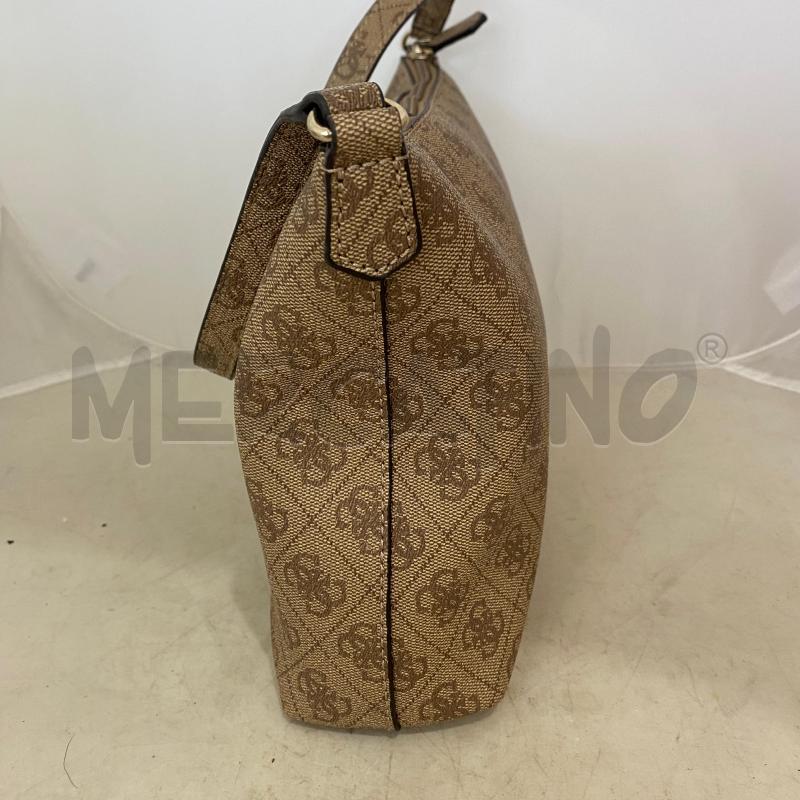 BORSA DONNA GUESS MONOGRAM BEIGE | Mercatino dell'Usato Lago patria - giugliano in c. 4