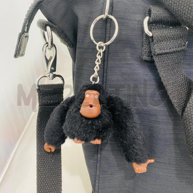 BORSA DONNA KIPLING NERA TESSUTO TRACOLLA CON ACCESSORIO | Mercatino dell'Usato Lago patria - giugliano in c. 2