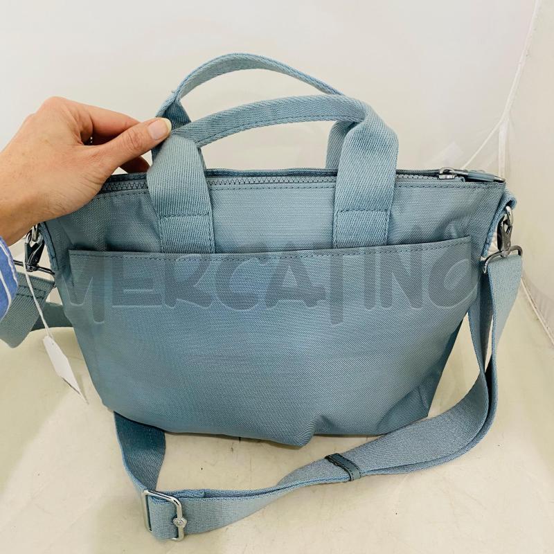 BORSA DONNA KIPLING TESSUTO AZZURRO CON ACCESSORIO | Mercatino dell'Usato Lago patria - giugliano in c. 5