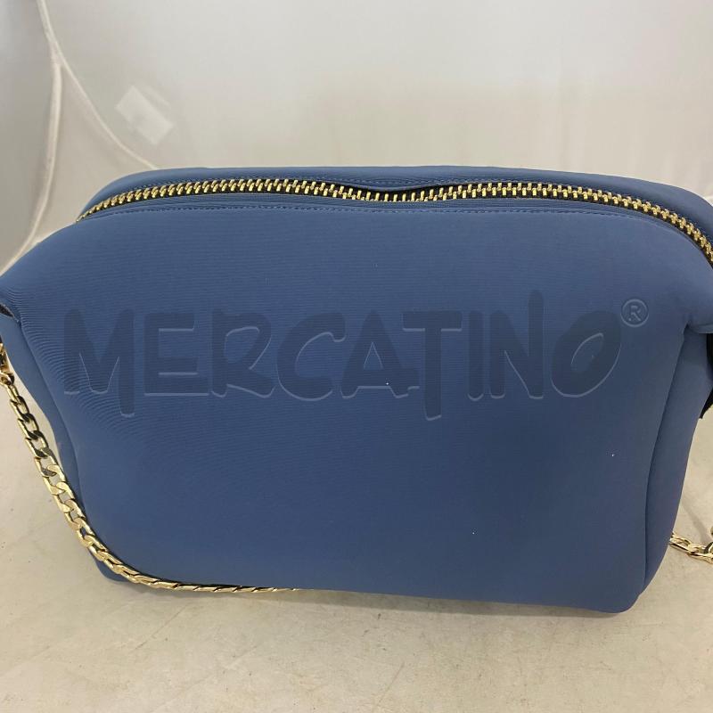 BORSA DONNA LA FILLE DES FLEURS IN TELA BLU | Mercatino dell'Usato Lago patria - giugliano in c. 4