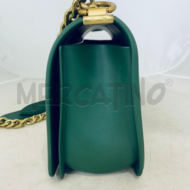 BORSA DONNA MARC ELLIS MOD FLAT S VERDE CATENA DORATA | Mercatino dell'Usato Lago patria - giugliano in c. 3