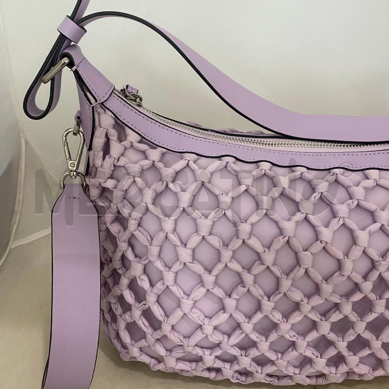 BORSA DONNA MARELLA LILLA INTRECCIO DAVANTI | Mercatino dell'Usato Lago patria - giugliano in c. 2