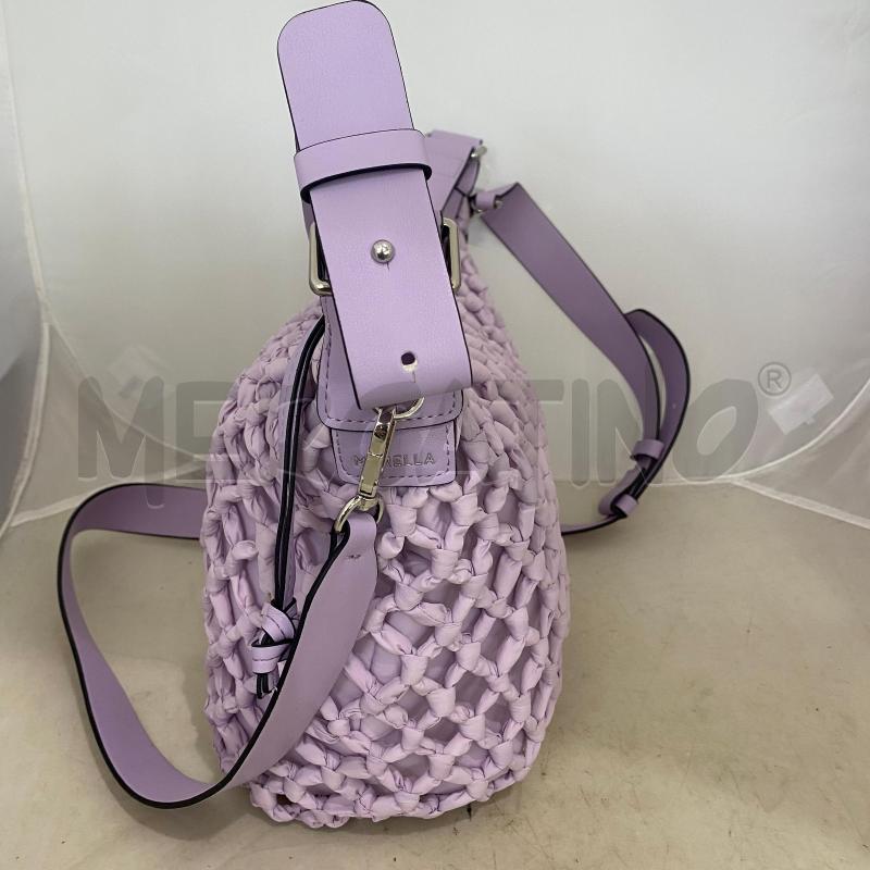 BORSA DONNA MARELLA LILLA INTRECCIO DAVANTI | Mercatino dell'Usato Lago patria - giugliano in c. 5