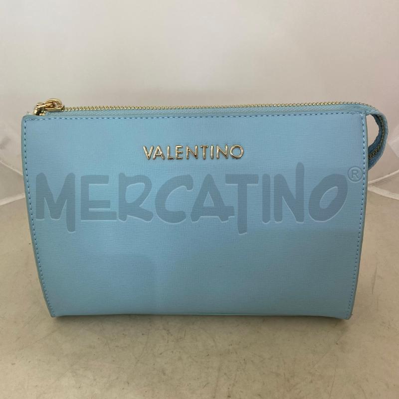 BORSA DONNA MARIO VALENTINO AZZURRA CATENA DORATA | Mercatino dell'Usato Lago patria - giugliano in c. 1