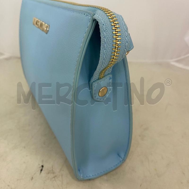 BORSA DONNA MARIO VALENTINO AZZURRA CATENA DORATA | Mercatino dell'Usato Lago patria - giugliano in c. 2