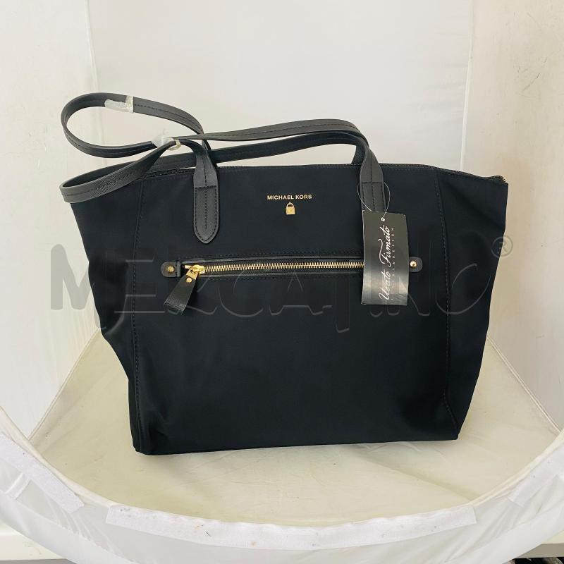 BORSA DONNA MICHAEL KORS TELA NERA DUE MANICI  | Mercatino dell'Usato Lago patria - giugliano in c. 1