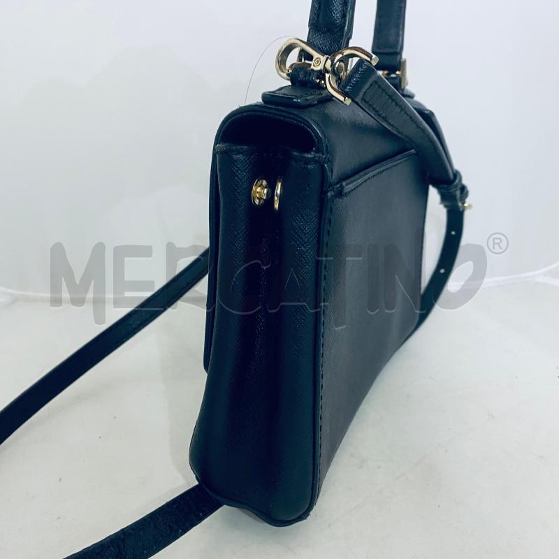 BORSA DONNA MICHEAL KORS CALLIE NERA CON TRACOLLA METALLERIA CHIUSURA GRAFFIATA | Mercatino dell'Usato Lago patria - giugliano in c. 4