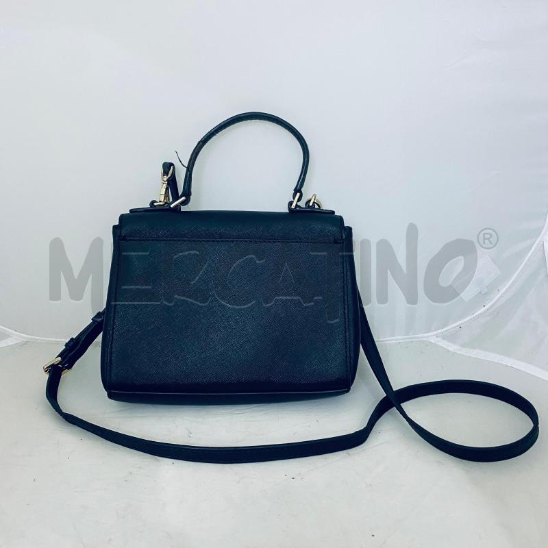 BORSA DONNA MICHEAL KORS CALLIE NERA CON TRACOLLA METALLERIA CHIUSURA GRAFFIATA | Mercatino dell'Usato Lago patria - giugliano in c. 5