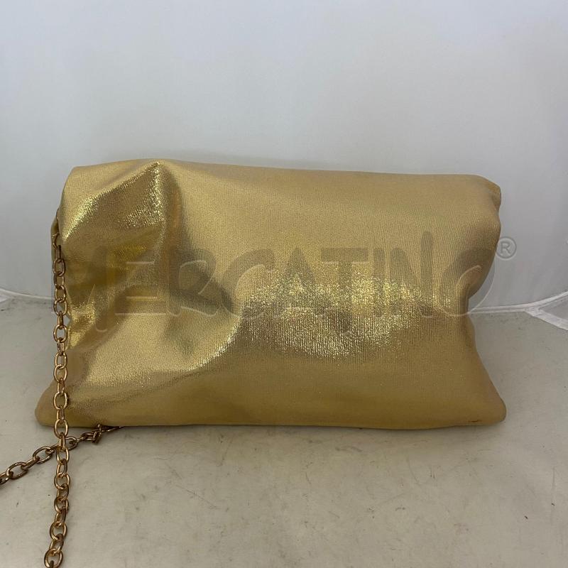 BORSA DONNA MYA ACCESSORIS DORATA CON TRACOLLA CATENA | Mercatino dell'Usato Lago patria - giugliano in c. 2