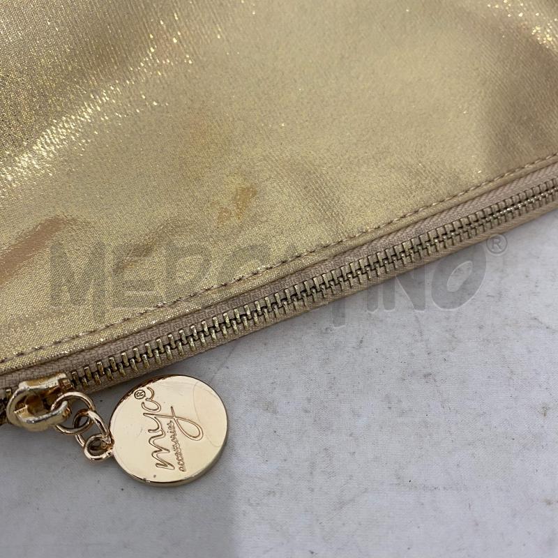 BORSA DONNA MYA ACCESSORIS DORATA CON TRACOLLA CATENA | Mercatino dell'Usato Lago patria - giugliano in c. 4