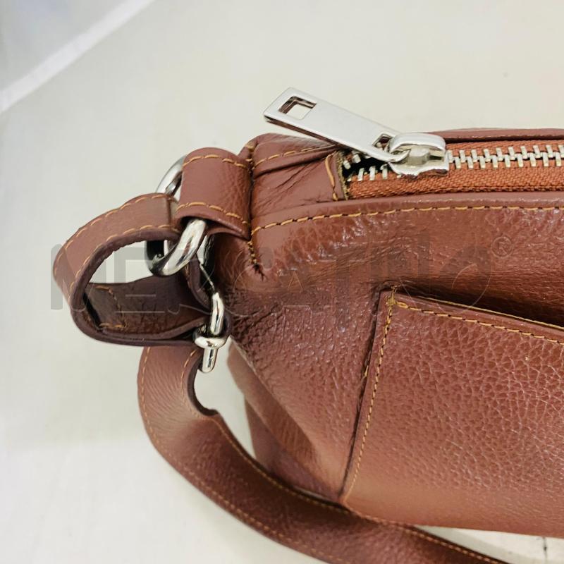 BORSA DONNA NARDELLI MARRONE PELLE MARTELLATA  | Mercatino dell'Usato Lago patria - giugliano in c. 3