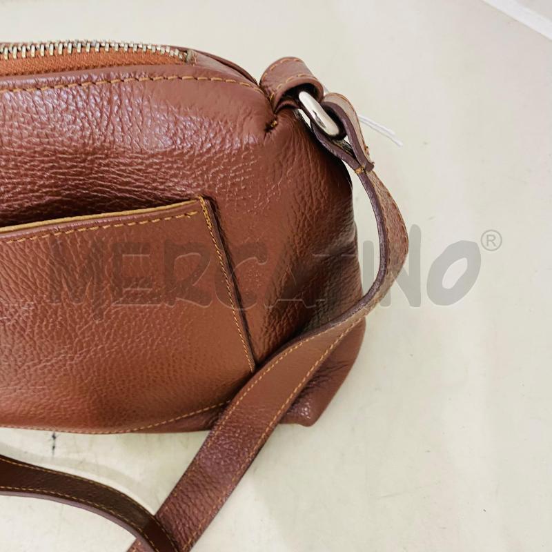 BORSA DONNA NARDELLI MARRONE PELLE MARTELLATA  | Mercatino dell'Usato Lago patria - giugliano in c. 4