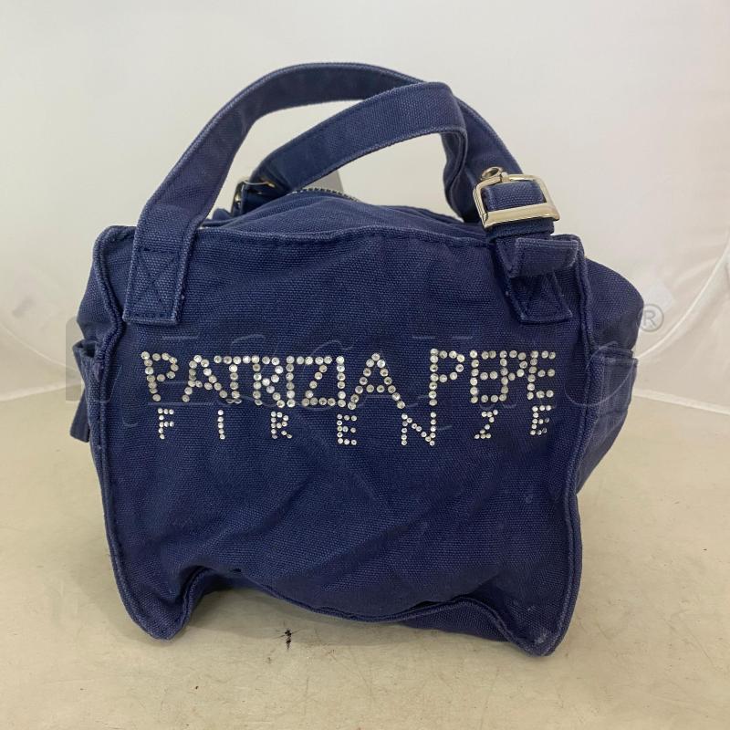 BORSA DONNA PATRIZIA PEPE FIRENZE DENIM LOGO STRASS   | Mercatino dell'Usato Lago patria - giugliano in c. 1