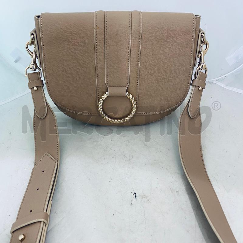 BORSA DONNA PENNY BLACK PELLE BEIGE LEVORATA GIOIELLO TONDO  | Mercatino dell'Usato Lago patria - giugliano in c. 4