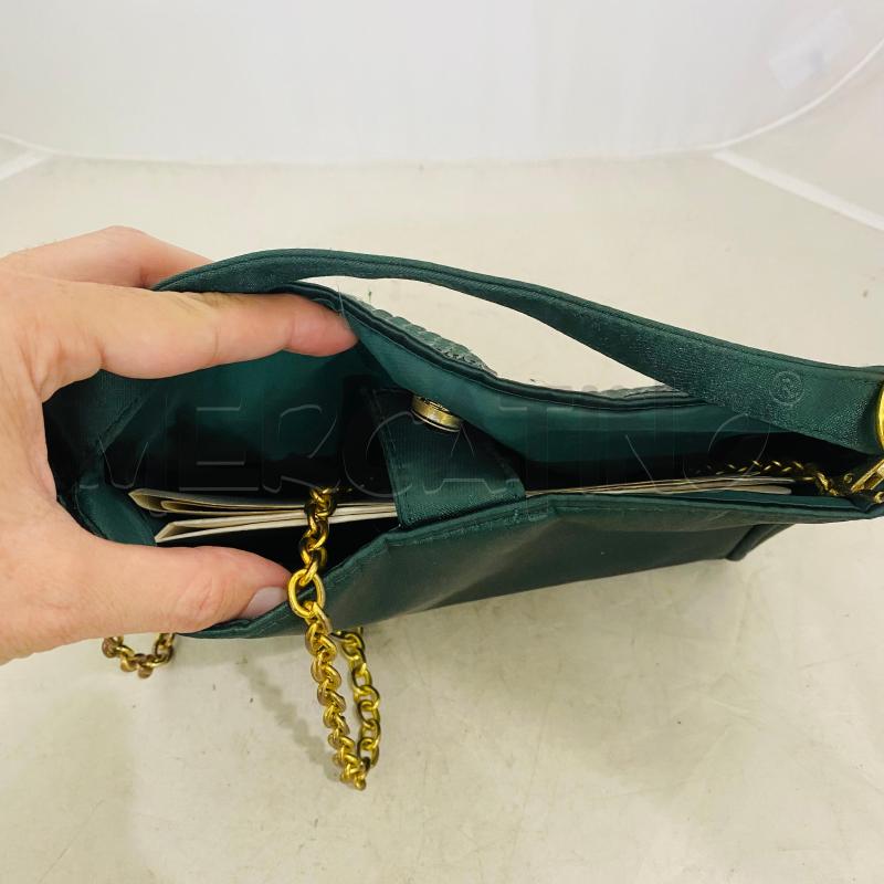 BORSA DONNA PINKO BAG VERDE PAILLETTES CATENA | Mercatino dell'Usato Lago patria - giugliano in c. 5