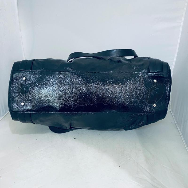 BORSA DONNA PINKO VERNICE NERA MANICO CERCHI RESINA | Mercatino dell'Usato Lago patria - giugliano in c. 3