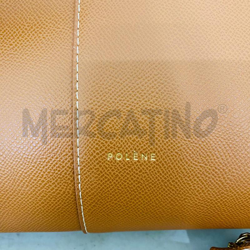 BORSA DONNA POLENE TOT BAG CAMMELLO CON POCHETTE INTERNA | Mercatino dell'Usato Lago patria - giugliano in c. 3