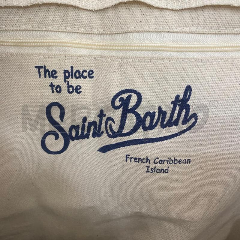 BORSA DONNA SAINT BARTH PAGLIA RICAMO LILLA | Mercatino dell'Usato Lago patria - giugliano in c. 4