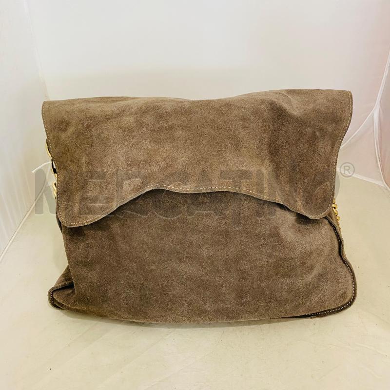 BORSA DONNA SCAMOSCIATA CINTI TORTORA | Mercatino dell'Usato Lago patria - giugliano in c. 1