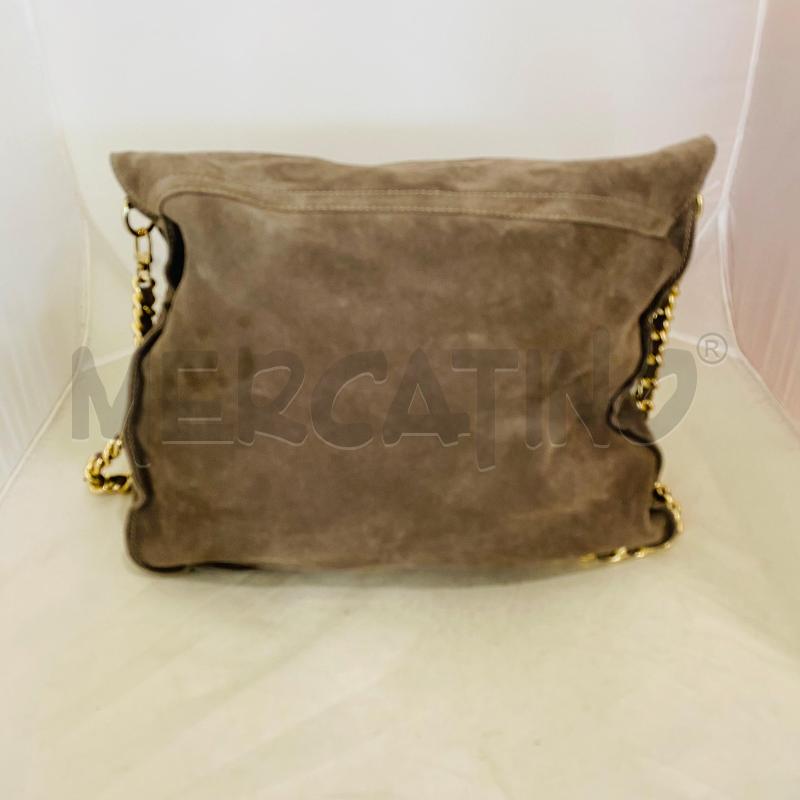 BORSA DONNA SCAMOSCIATA CINTI TORTORA | Mercatino dell'Usato Lago patria - giugliano in c. 3