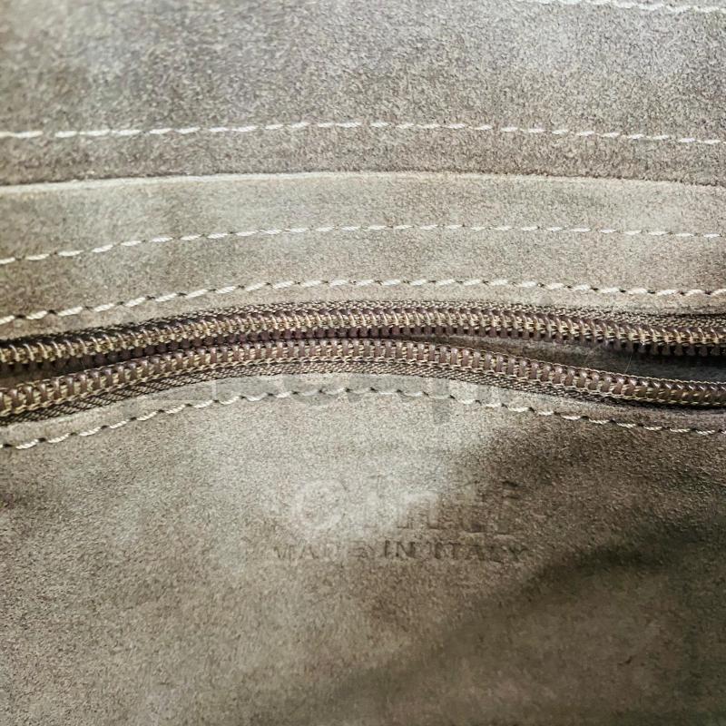 BORSA DONNA SCAMOSCIATA CINTI TORTORA | Mercatino dell'Usato Lago patria - giugliano in c. 5