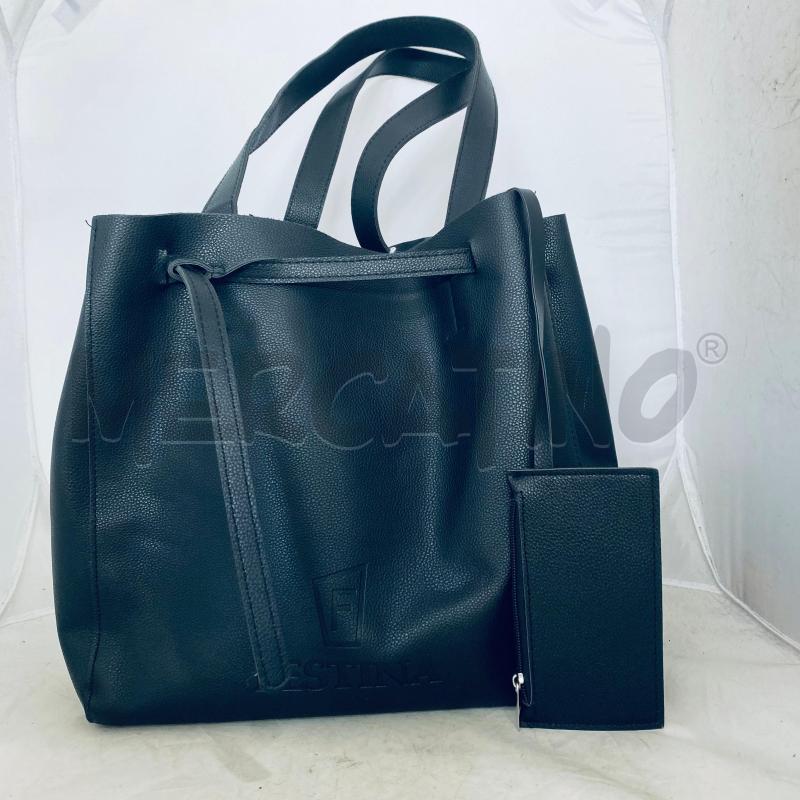 BORSA DONNA SHOPPER FESTINA NERA  | Mercatino dell'Usato Lago patria - giugliano in c. 1