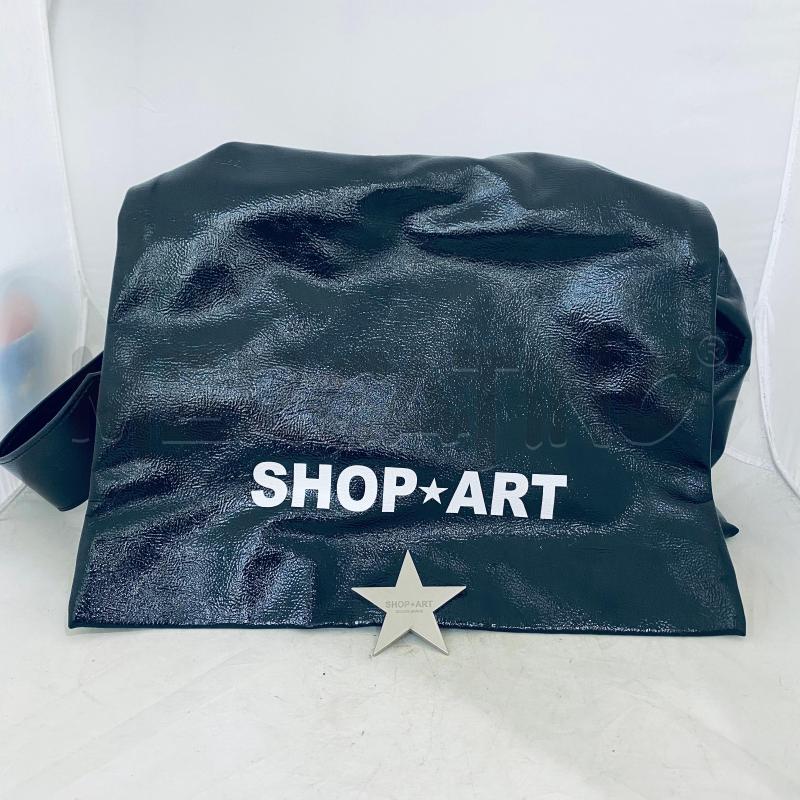 BORSA DONNA SHOP ART NERA LAVORATA  | Mercatino dell'Usato Lago patria - giugliano in c. 1