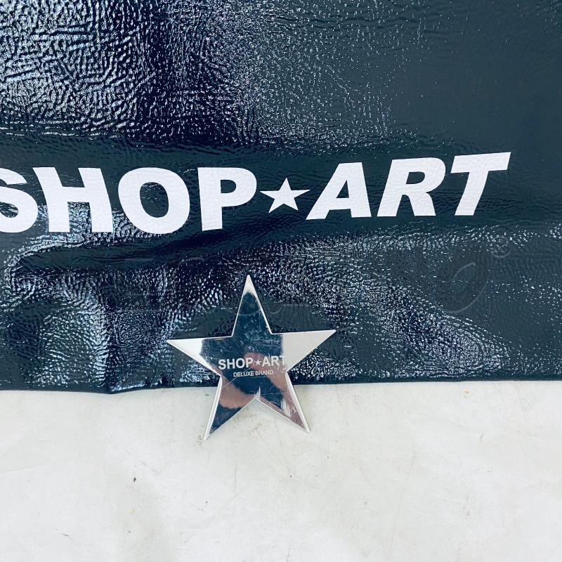 BORSA DONNA SHOP ART NERA LAVORATA  | Mercatino dell'Usato Lago patria - giugliano in c. 2