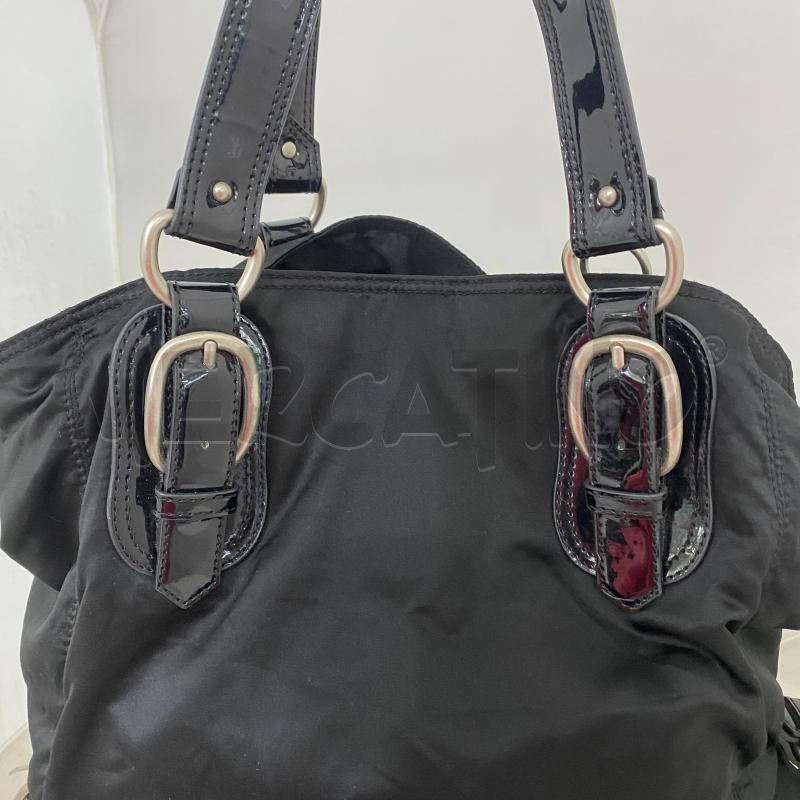 BORSA DONNA TELA MAX&CO NERA PROFILO LUCIDO | Mercatino dell'Usato Lago patria - giugliano in c. 5