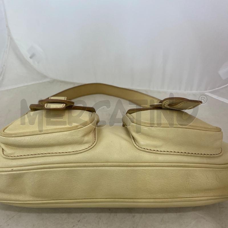 BORSA DONNA TIMBERLAND BEIGE PELLE DUE TASCHE CON FIBIE  | Mercatino dell'Usato Lago patria - giugliano in c. 3