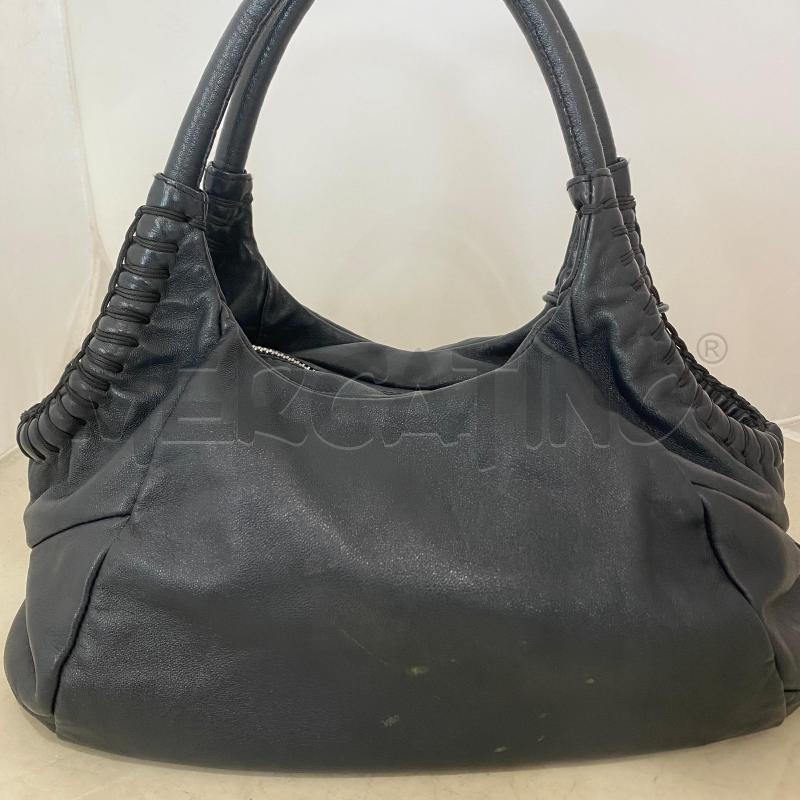 BORSA DONNA TUSCASN PELLE MORBIDA DUE MANICI CON CIONDOLO  | Mercatino dell'Usato Lago patria - giugliano in c. 4