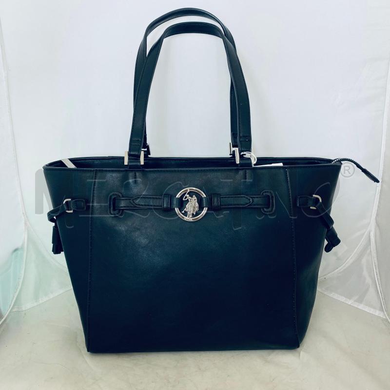 BORSA DONNA US POLO ASS NERA LOGO GENTRALE  | Mercatino dell'Usato Lago patria - giugliano in c. 1