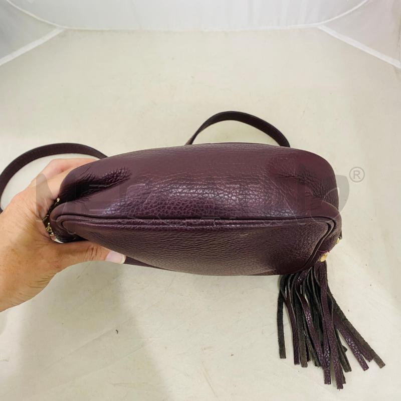 BORSA DONNA VERA PELLE VINACCIO PICCOLA ZIP DORATA | Mercatino dell'Usato Lago patria - giugliano in c. 5