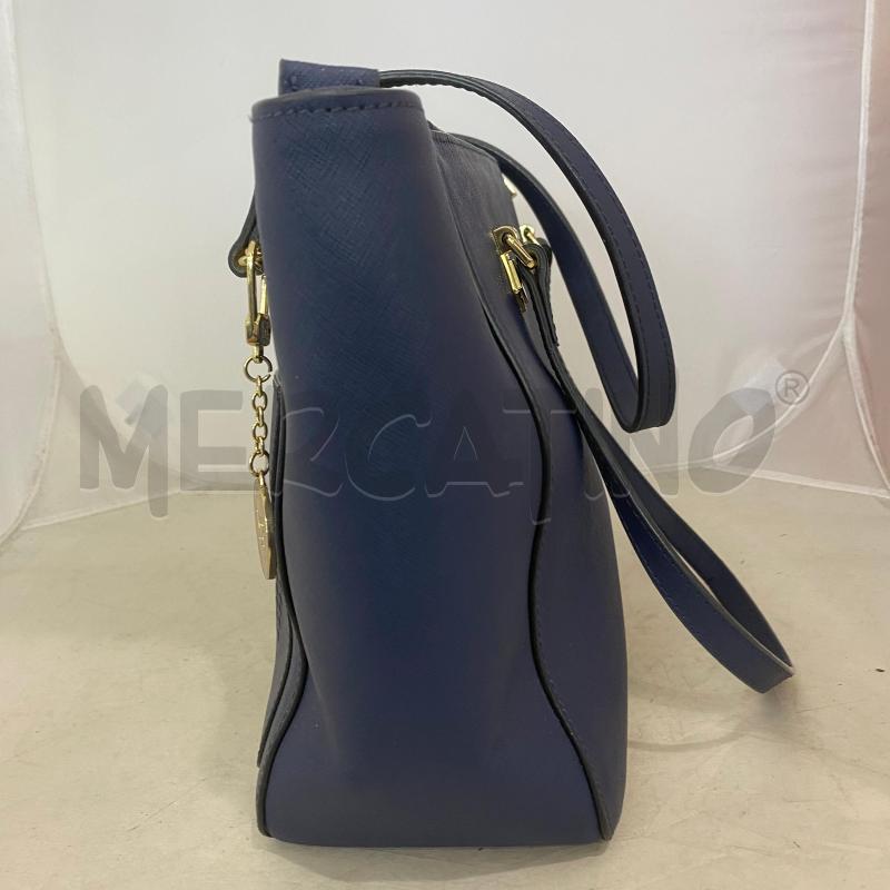 BORSA DONNA YNOT? BLU DUE MANICI  | Mercatino dell'Usato Lago patria - giugliano in c. 3