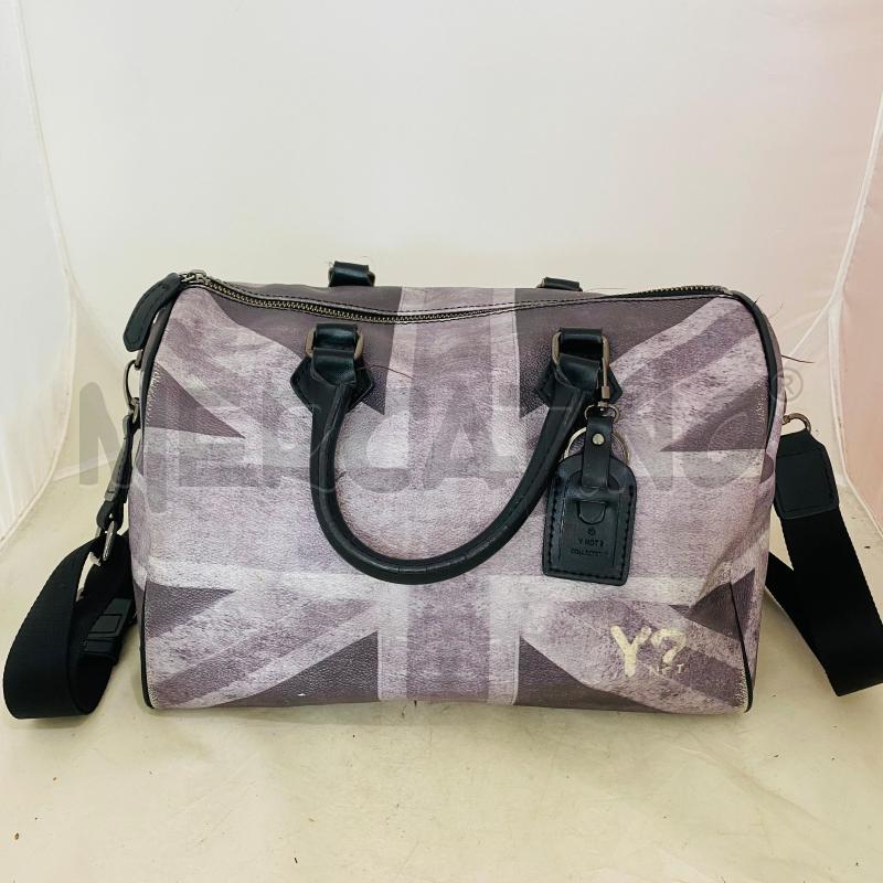 BORSA DONNA YNOT? STAMPA BANDIERA BRITANNICA GRIGIO | Mercatino dell'Usato Lago patria - giugliano in c. 1