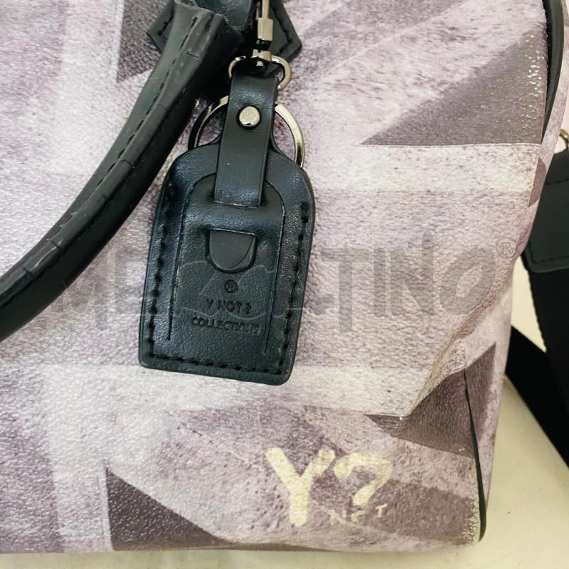 BORSA DONNA YNOT? STAMPA BANDIERA BRITANNICA GRIGIO | Mercatino dell'Usato Lago patria - giugliano in c. 2