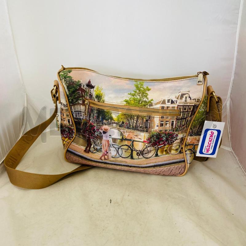 BORSA DONNA Y?NOT STAMPA CITTÀ CON TRACOLLA | Mercatino dell'Usato Lago patria - giugliano in c. 3