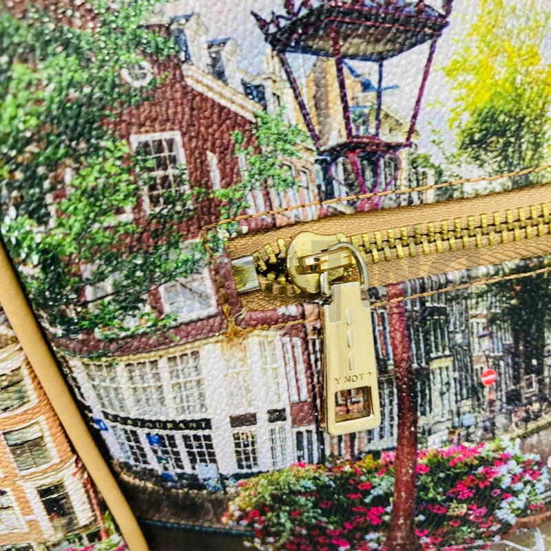 BORSA DONNA Y?NOT STAMPA CITTÀ CON TRACOLLA | Mercatino dell'Usato Lago patria - giugliano in c. 4
