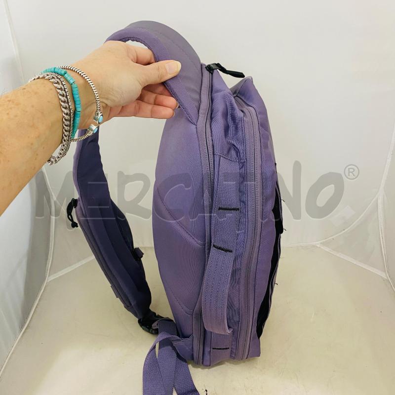 BORSA THE NORTH FACE VIOLA MONOSPALLA  | Mercatino dell'Usato Lago patria - giugliano in c. 4