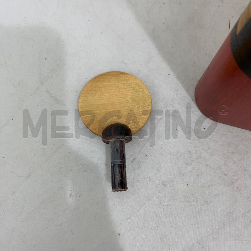 BOTTIGLIA LEGNO ROSSA E LEGNO CHIARO | Mercatino dell'Usato Lago patria - giugliano in c. 3