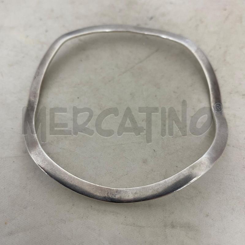 BRACCIALETTO RIGIDO ARG 925 ONDA PIATTA | Mercatino dell'Usato Lago patria - giugliano in c. 1