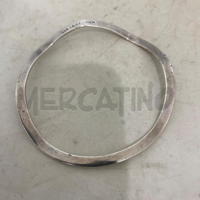 BRACCIALETTO RIGIDO ARG 925 ONDA PIATTA | Mercatino dell'Usato Lago patria - giugliano in c. 3