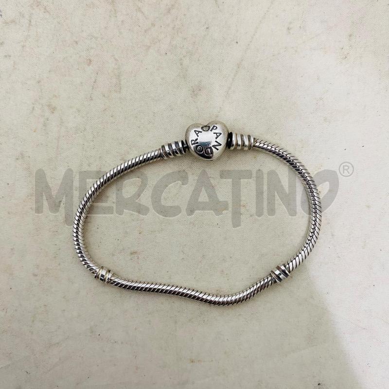 BRACCIALE PANDORA ARG925 CHIUSURA CUORE | Mercatino dell'Usato Lago patria - giugliano in c. 5