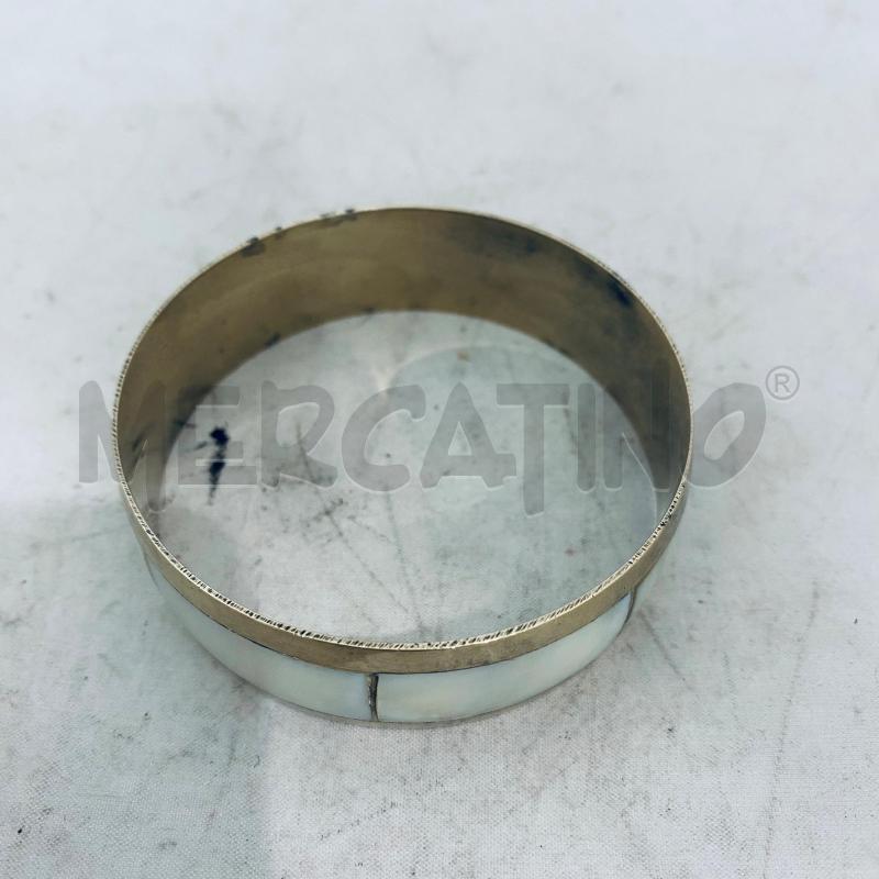 BRACCIALE RIGIDO DORATO QUADRATI MADRE PERLA  | Mercatino dell'Usato Lago patria - giugliano in c. 2