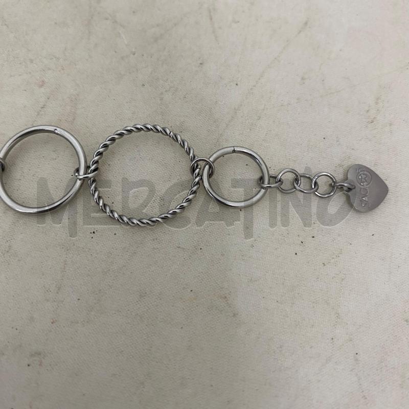BRACCIALE SAGAPÒ ACCIAIO CERCHI | Mercatino dell'Usato Lago patria - giugliano in c. 2