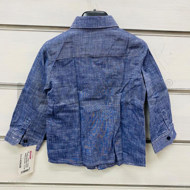 CAMICIA BAMBINO FENDI DENIM TASCHINO LOGATO ROSSO | Mercatino dell'Usato Lago patria - giugliano in c. 5